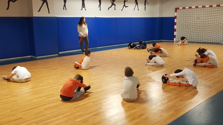 Okul Öncesi Öğrencileri İlgi ve Yetenek Merkezi Cimnastik Dersinde