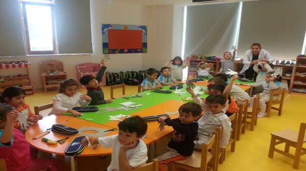 Beykent Okyanus Koleji Anaokulu Öğrencilerinden İngilizce Etkinlikler