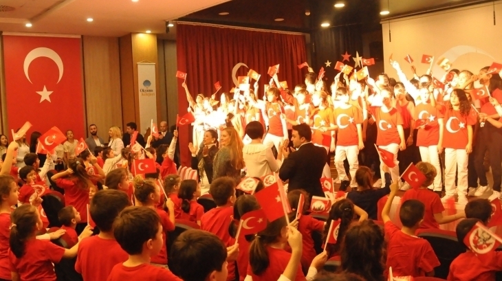 Özel Mavişehir Okyanus Ortaokulu Gençlerinden Muhteşem 29 Ekim Kutlama Programı