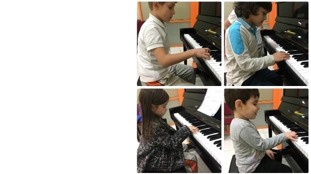 Beylikdüzü İlkokul Öğrencilerinin Piyano Hobi Kursu
