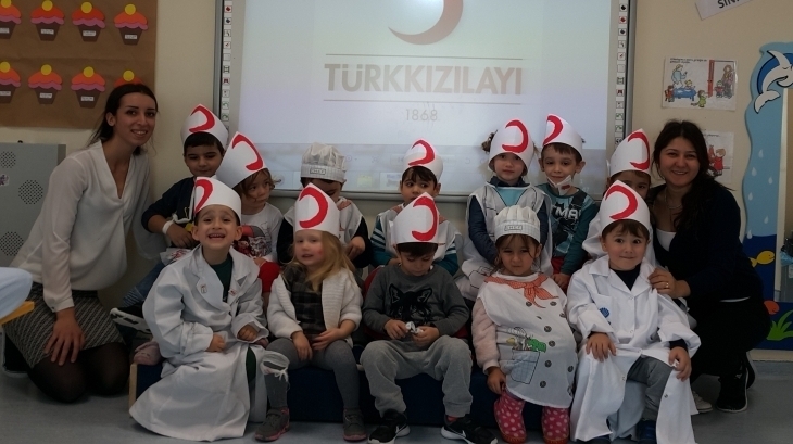 Sancaktepe Okyanus Koleji Okul Öncesi Kuşlar Grubu Öğrencileri Türkçe Dil Etkinliğinde