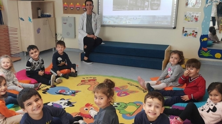 Sancaktepe Okyanus Koleji Okul Öncesi Kuşlar Grubu Öğrencileri Türkçe Dil Etkinliğinde