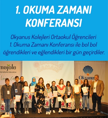 1. Okuma Zamanı Konferansı İstanbul’da Yapıldı