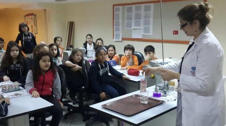 4. Sınıflarda Fen Bilimleri Dersi Ortaokula Hazırım Programı İle İşleniyor