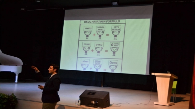 Adana Okyanus Anadolu Lisesi'nde "İletişim ve Motivasyon" Semineri Etkinliği