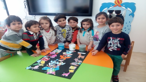 Adana Okyanus Koleji Yıldızlar Grubu Hayvanlar Aleminde