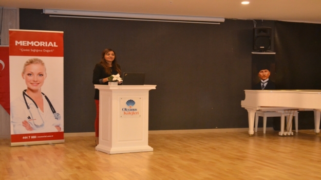 Memorial Hastanesi Antalya Okyanus Koleji'nde Konferans Düzenledi