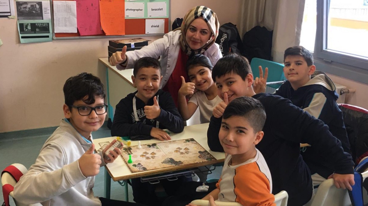 Ataşehir İlkokulda Ortaokul Sosyal Bilgiler Dersi Heyecanı