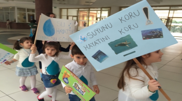 Bahçeşehir Okyanus Anaokulu Dünya Su Gününü Kutladı