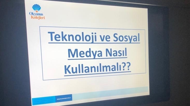 Bahçeşehir Okyanus Koleji Ortaokul Kademesi Sosyal Medya Kullanım Semineri