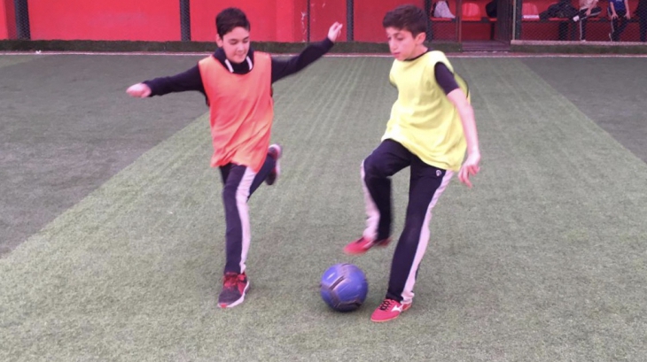 Bahçeşehir Okyanus Koleji Ortaokul Kademesi Futbol Kulüp Dersi