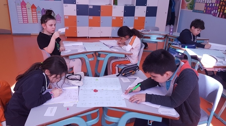 Bahçeşehir Okyanus Koleji Üstün Zekâlılar ve Yetenekliler İlkokulu 3. Sınıf Esnek Öğrenme Grubu ‘Problem Labirenti’ Etkinliğinde