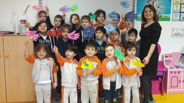 Beykent Okyanus Koleji Okul Öncesi Gökkuşağı Grubu Aile Katılım Etkinliğinde