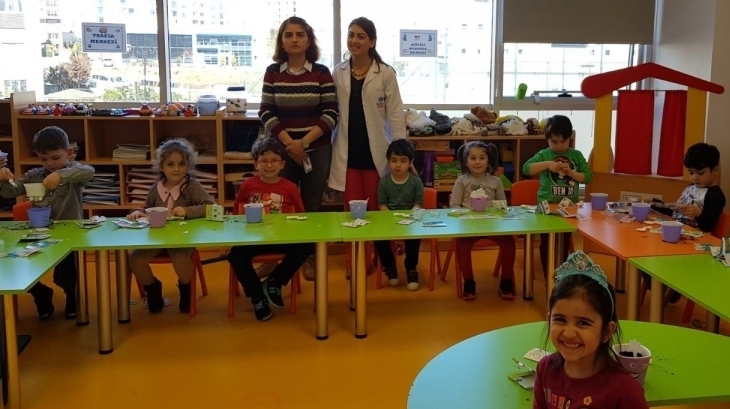 Beykent Okyanus Koleji Okul Öncesi Balıklar Grubu Öğrencileri Aile Katılım Etkinliğinde