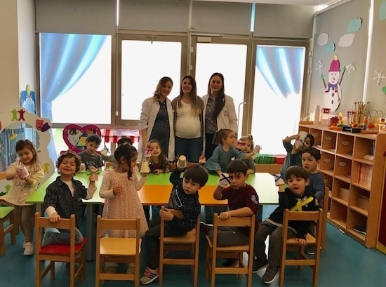 Beykent Okyanus Koleji Okul Öncesi Çiçekler Grubu Öğrencileri Aile Katılım Etkinliğinde