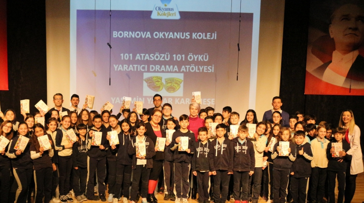 Bornova Okyanus Koleji Ortaokul Kademesinde 101 Atasözü 101 Öykü Yaratıcı Drama Atölyesi Gerçekleşti