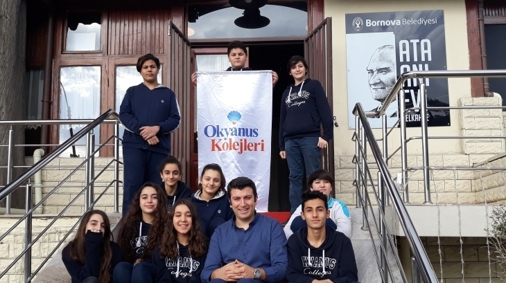 Bornova Okyanus Ortaokulu 8.Sınıf Öğrencileri 'Ata Anı Evi' Gezisinde