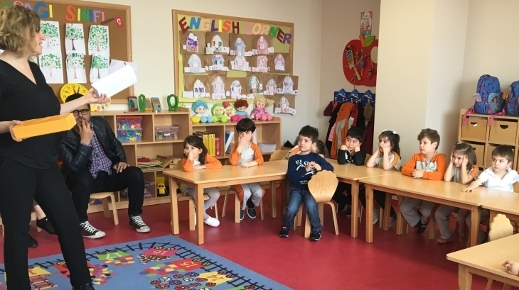 Çekmeköy Okyanus Koleji Gökkuşağı Grubu Aile Katılım Etkinliğinde