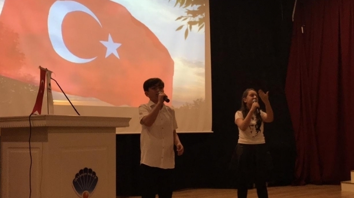 Eryaman Okyanus Koleji İstiklal Marşının Kabulünü Kutladı