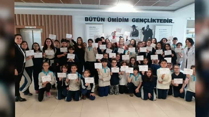 Eryaman Okyanus Koleji Ortaokul Kademesi'nde "Uluslararası Kanguru Matematik" Yarışması