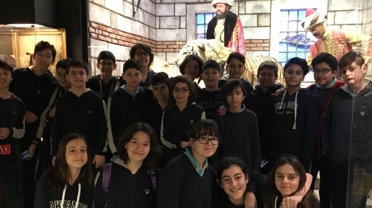 Fatih Okyanus Koleji 7.Sınıf öğrencileri Canlı Tarih Müzesinde