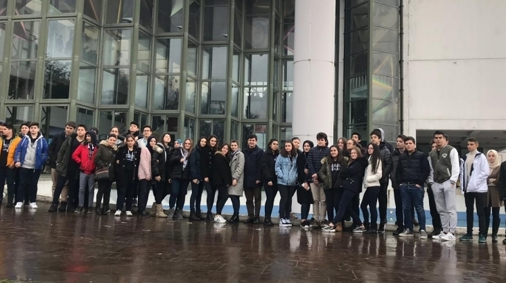 Fatih Okyanus Koleji Mühendislik ve Mimarlık Kariyer Kulübü Öğrencileri İstanbul Teknik Üniversitesi Tanıtım Günlerinde