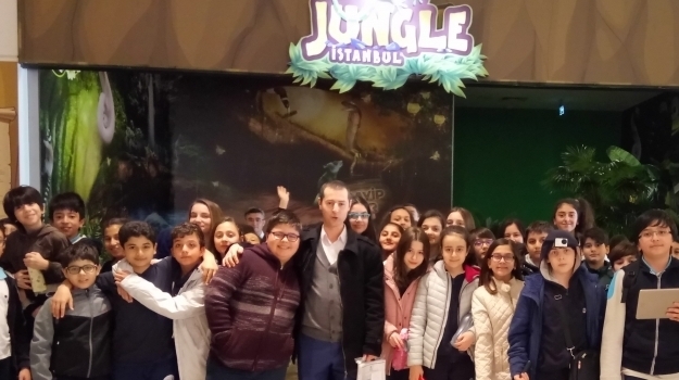 Fatih Kampüsü Ortaokulu Jungle İstanbul' u Ziyaret Etti