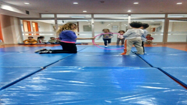 Güneşli Okul Öncesi Jimnastik İlgi Ve Yetenek Odasında