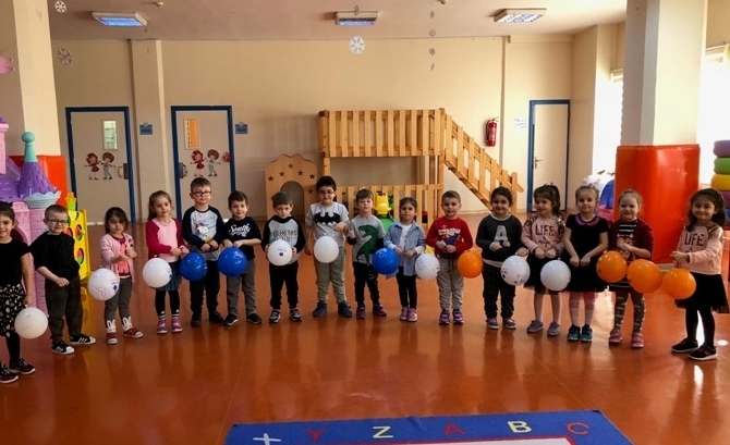 Güneşli Okyanus Koleji Okul Öncesi Yunuslar Grubu Oyun Etkinliğinde