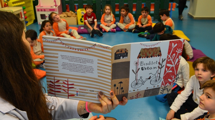 Mavişehir Okyanus Koleji Okul Öncesi Kütüphane Haftası Etkinlikleri