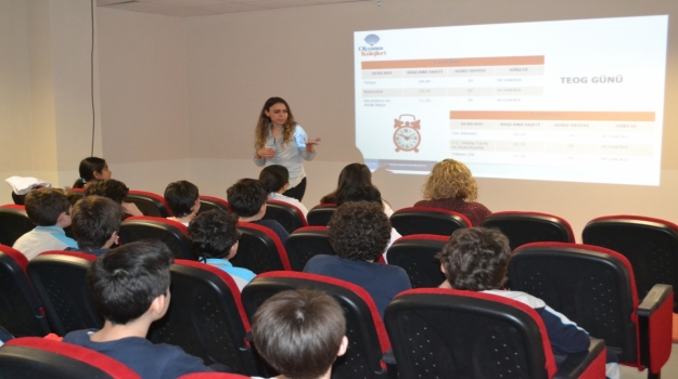 Mavişehir Okyanus Koleji Ortaokulu'nda 7. Sınıf Öğrencileri İçin TEOG Semineri