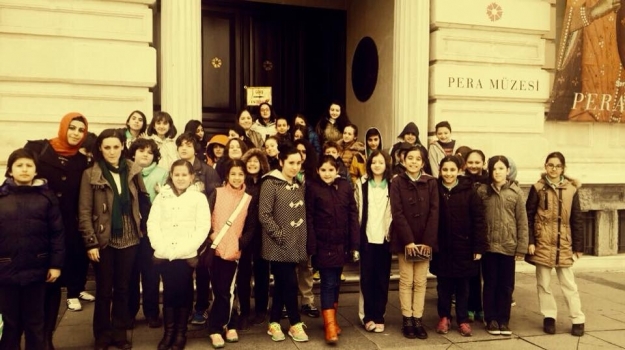 Fatih Okyanus Ortaokul Öğrencileri Pera Müzesi'nde