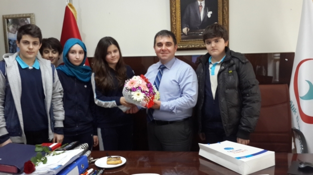 Fatih Okyanus Ortaokul Öğrencileri Tıp Bayramı Ziyaretinde