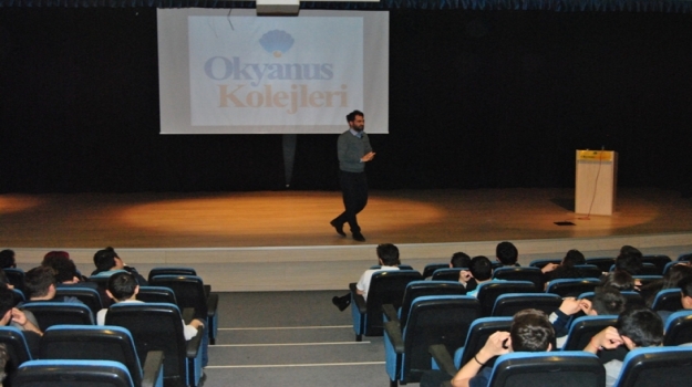Sancaktepe Okyanus Anadolu Lisesi Öğrencileri Murat Saydam ile Buluştu