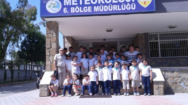 Adana Okyanus İlkokulu Meteoroloji Bölge Müdürlüğü'nde