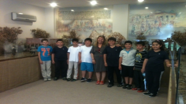 Adana Okyanus İlkokul 4-A Sınıfı Müzede
