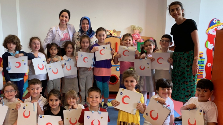 Ataşehir Okyanus Koleji Yıldızlar Grubu Öğrencileri Aile Katılımı Etkinliğinde