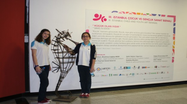 Ataşehir Okyanuslular, "3. İstanbul Çocuk ve Gençlik Sanat Bienali"nde