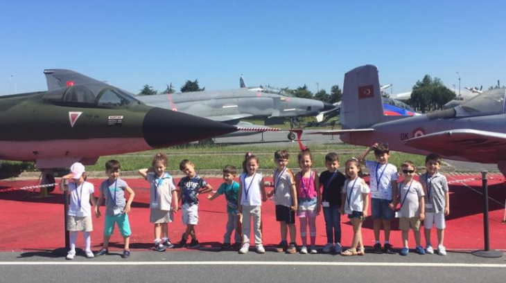 Bahçelievler Okul Öncesi B Grubu Öğrencilerimiz Yeşilköy Havacılık Müzesini Ziyaret Etti.