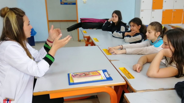 Bahçeşehir Okyanus Koleji Ortaokul Kademesinde “Gelecekte Bir Gün, Meslekte İlk Gün”