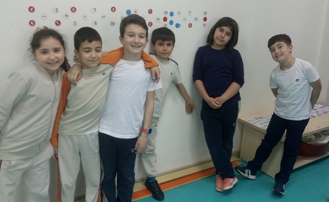 Bahçeşehir Okyanus Koleji Üstün Zekâlılar ve Yetenekliler İlkokulu 3. Sınıf Matematik Esnek Grup Öğrencileri “Soru Hazırla-Cevap Anahtarı Oluştur” Etkinliğinde