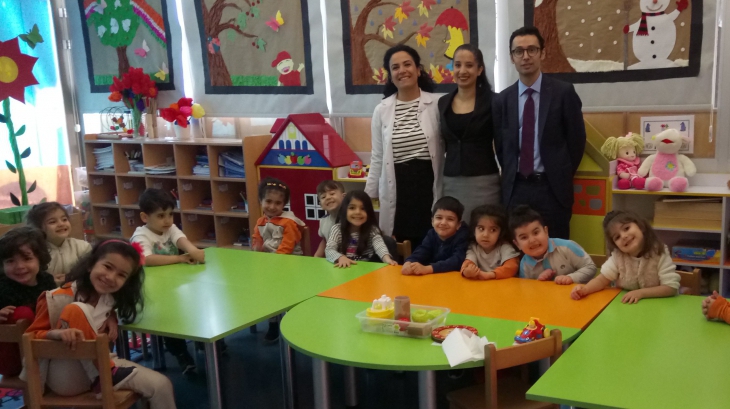 Beykent Okul Öncesi Çiçekler Grubu Aile Katılımı Etkinliğinde