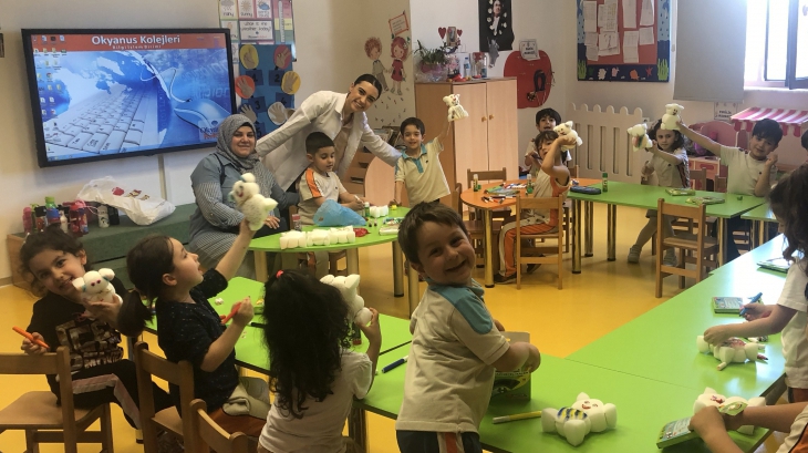 Beykent  Okyanus Koleji Okul Öncesi Gökkuşağı  Grubu  Aile Katılım  Etkinliğinde