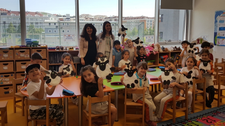 Beykent Okyanus Koleji Okul Öncesi Güneş  Grubu Öğrencileri Aile Katılımı Etkinliğinde