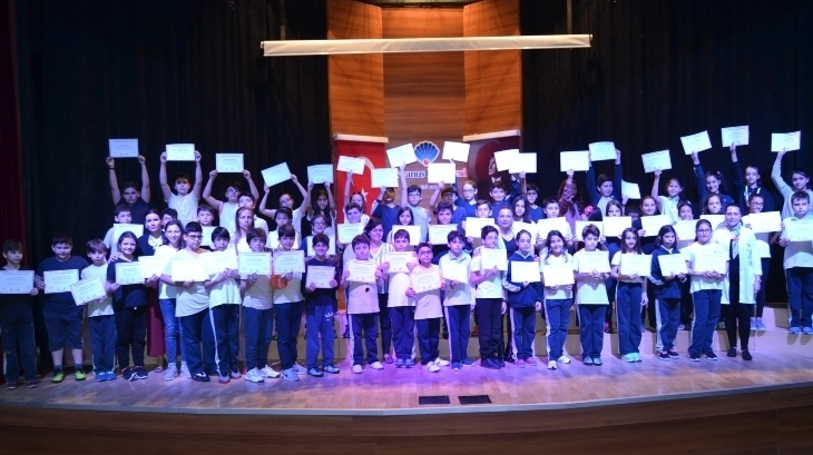 Beylikdüzü Okyanus Ortaokulu 5.sınıflar Speaking Sınavı Sertifika Töreni Yapıldı