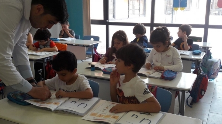 Çekmeköy Okyanus Koleji Okul Öncesi Yıldızlar Grubu, Okuma Yazmaya Hazırlık Etkinliğinde