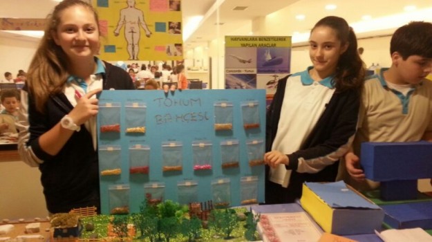 Fatih Okyanus'ta Ortaokul Öğrencilerinin Proje Sergisi