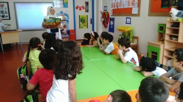 Güneşli Okulöncesi Yıldızlar Grubu Türkçe Etkinliğinde