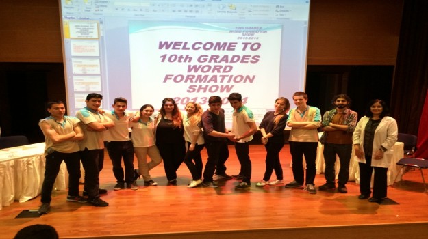 Halkalı Okyanus'ta 10. Sınıflar'ın İngilizce "Word Formation" Yarışması