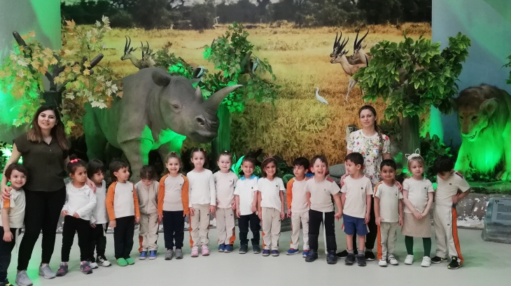 Mavişehir Okyanus Koeji Okul Öncesi Yunuslar Grubu Evrensel Çocuk Müzesinde